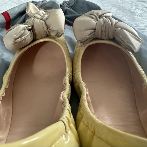 Coquette Leather ballet flats - Prada - Picture 3 of 6
